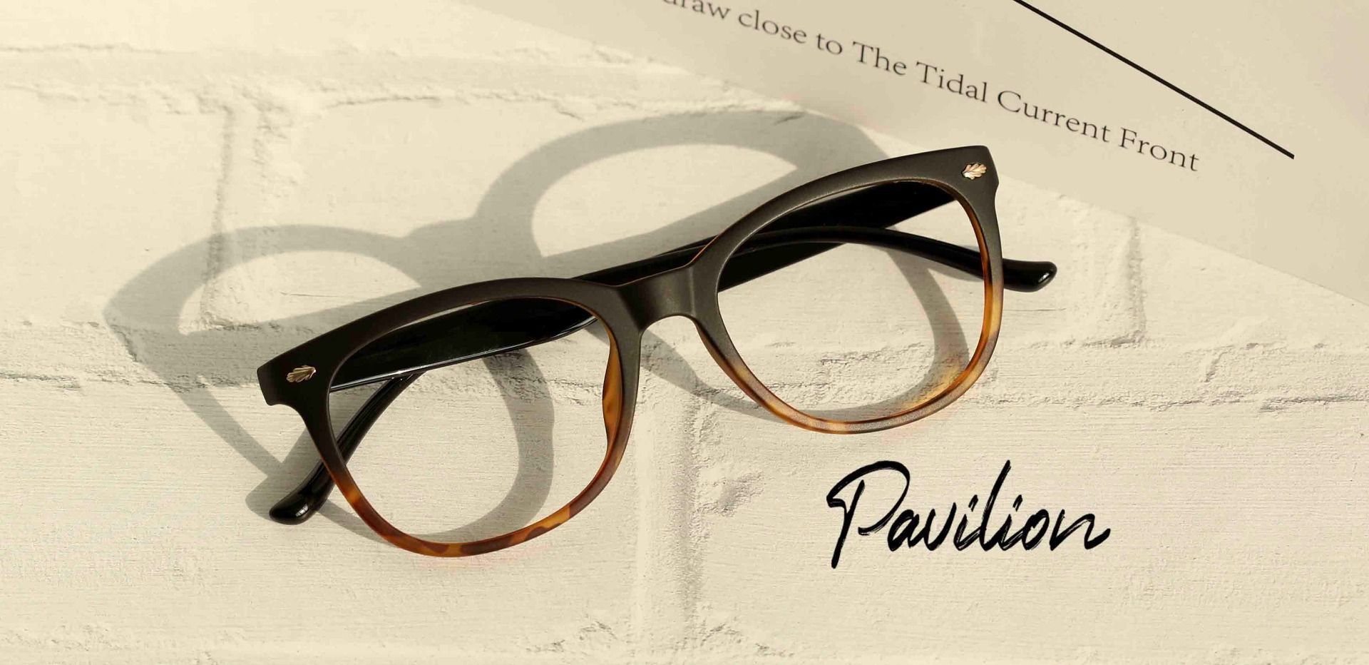 Pavilion Square Eyeglasses Frame - Black