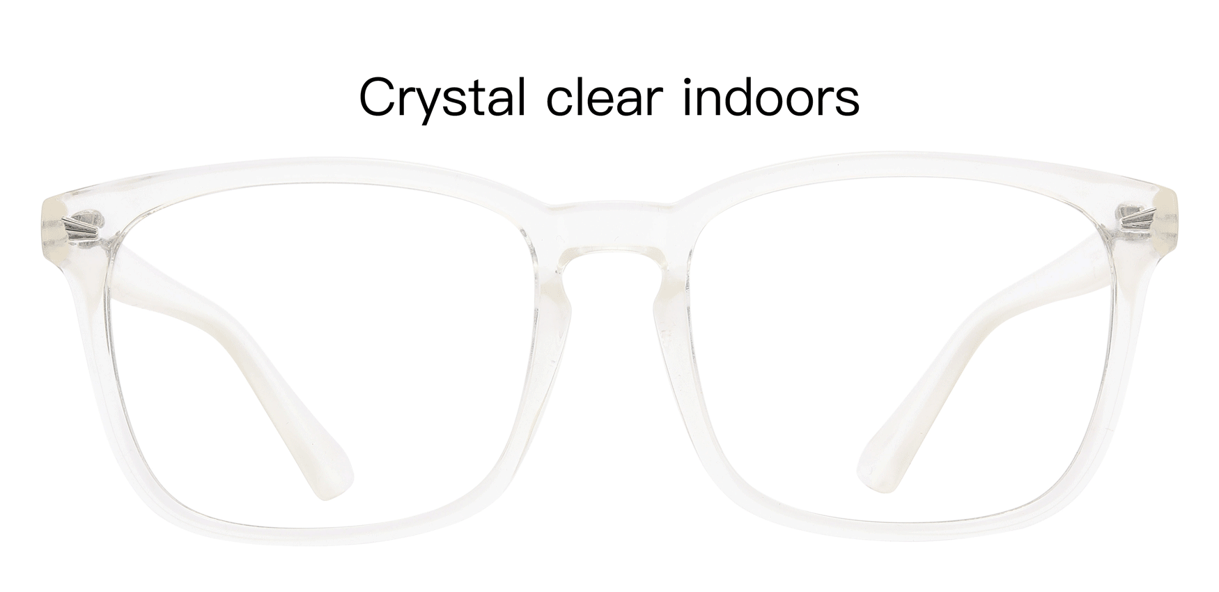 Enderlin Square Prescription Glasses Clear Men's Eyeglasses Payne