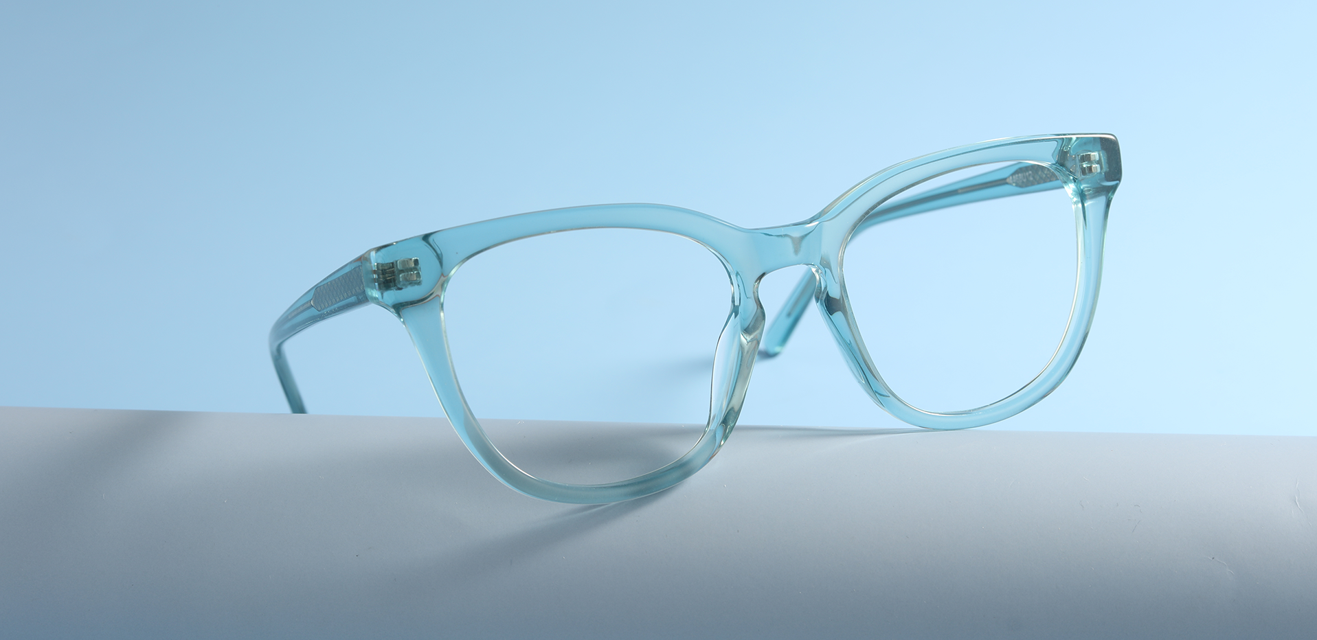 Batavia Oval Prescription Glasses - Blue