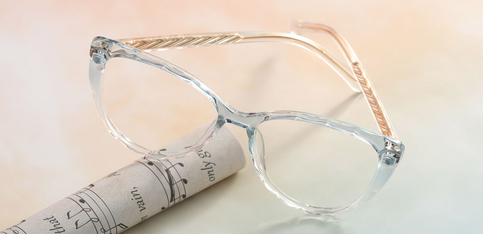 Fontaine Cat Eye Prescription Glasses - Blue