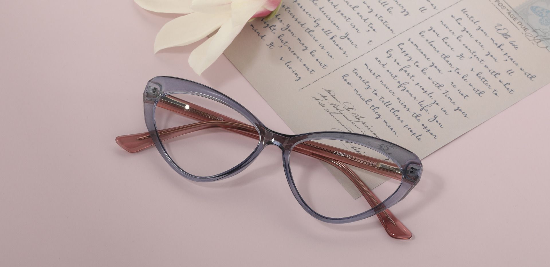 Avonlea Cat Eye Prescription Glasses - Purple