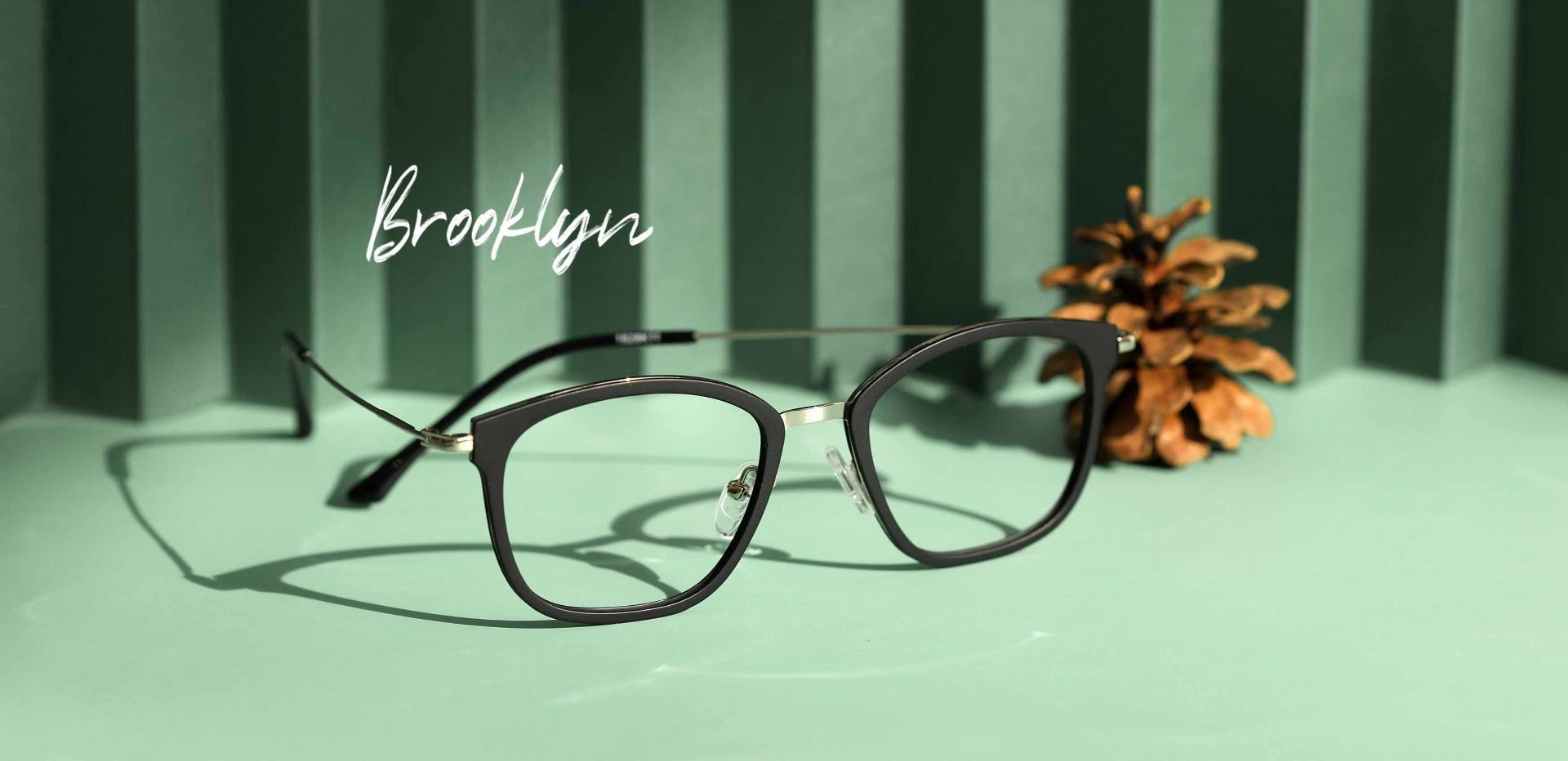 Brooklyn Square Prescription Glasses - Black