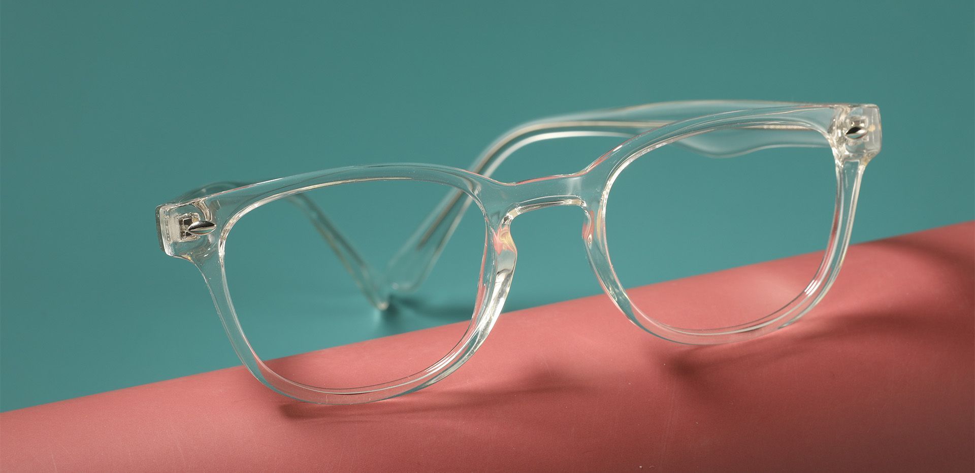 Swirl Classic Square Prescription Glasses Clear Men's Eyeglasses