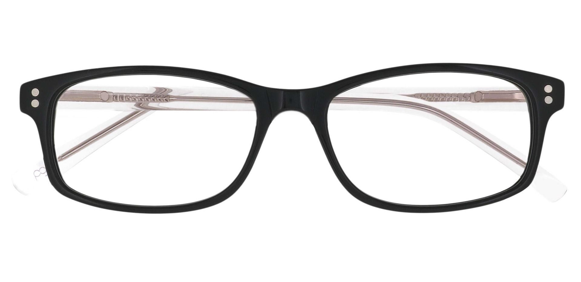 Olmstead Rectangle Eyeglasses Frame - Black