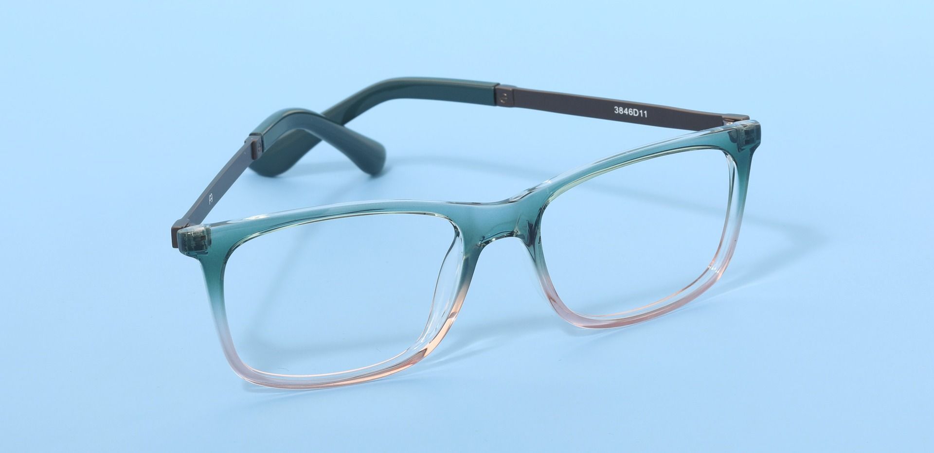 Kemper Rectangle Prescription Glasses - Green