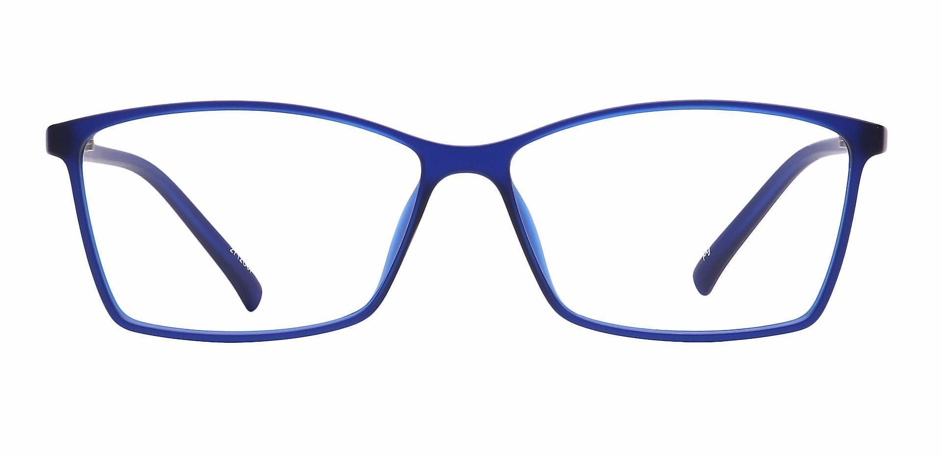 Align Rectangle Non-Rx Glasses - Blue