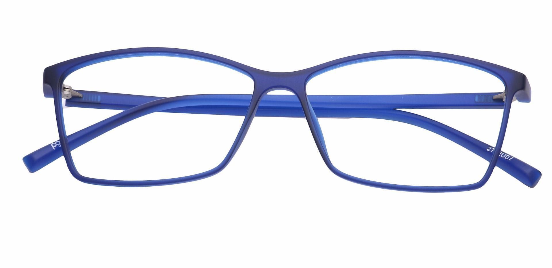 Align Rectangle Non-Rx Glasses - Blue