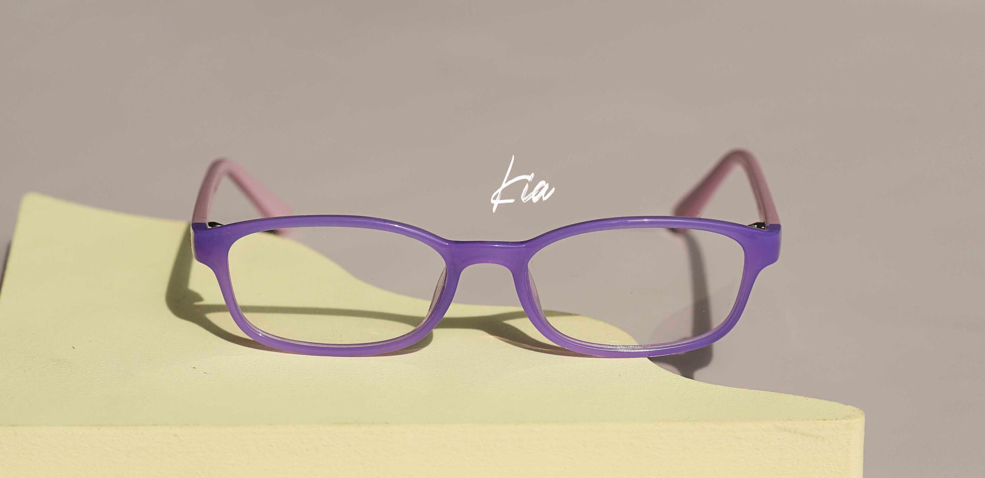 Kia Oval Single Vision Glasses - Orchid