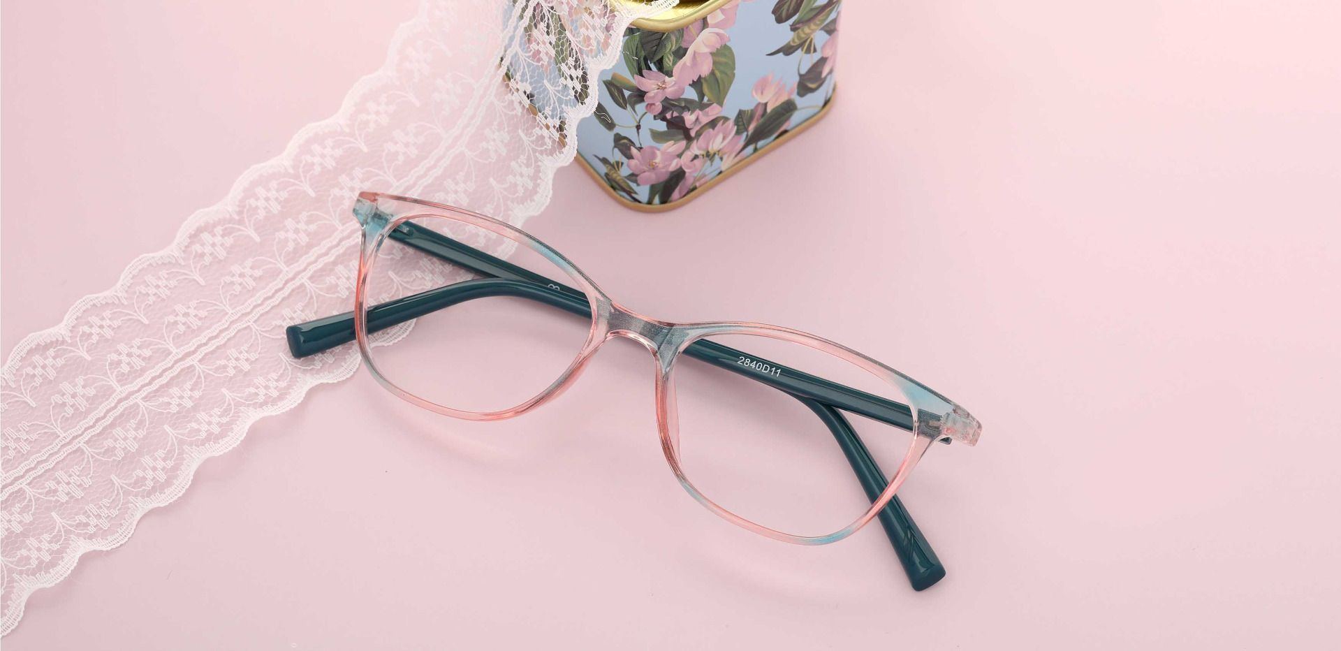 Bravo Rectangle Lined Bifocal Glasses - Green
