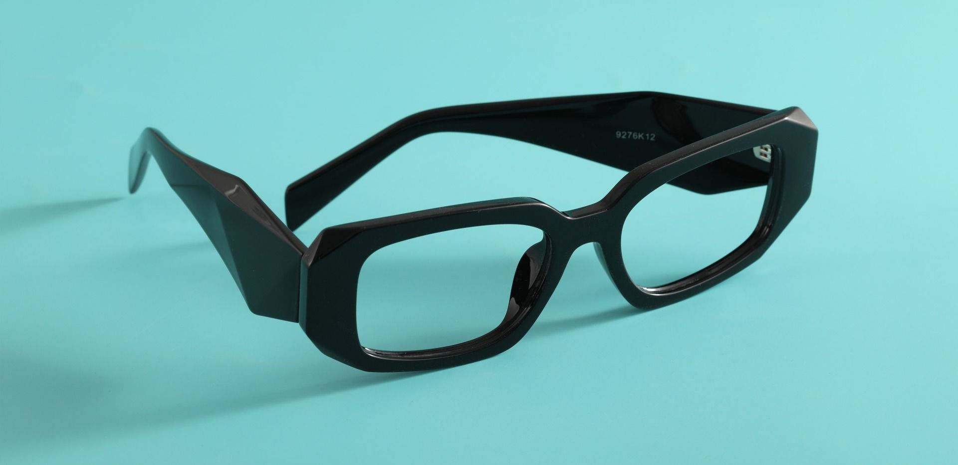Fresno Geometric Prescription Glasses - Black