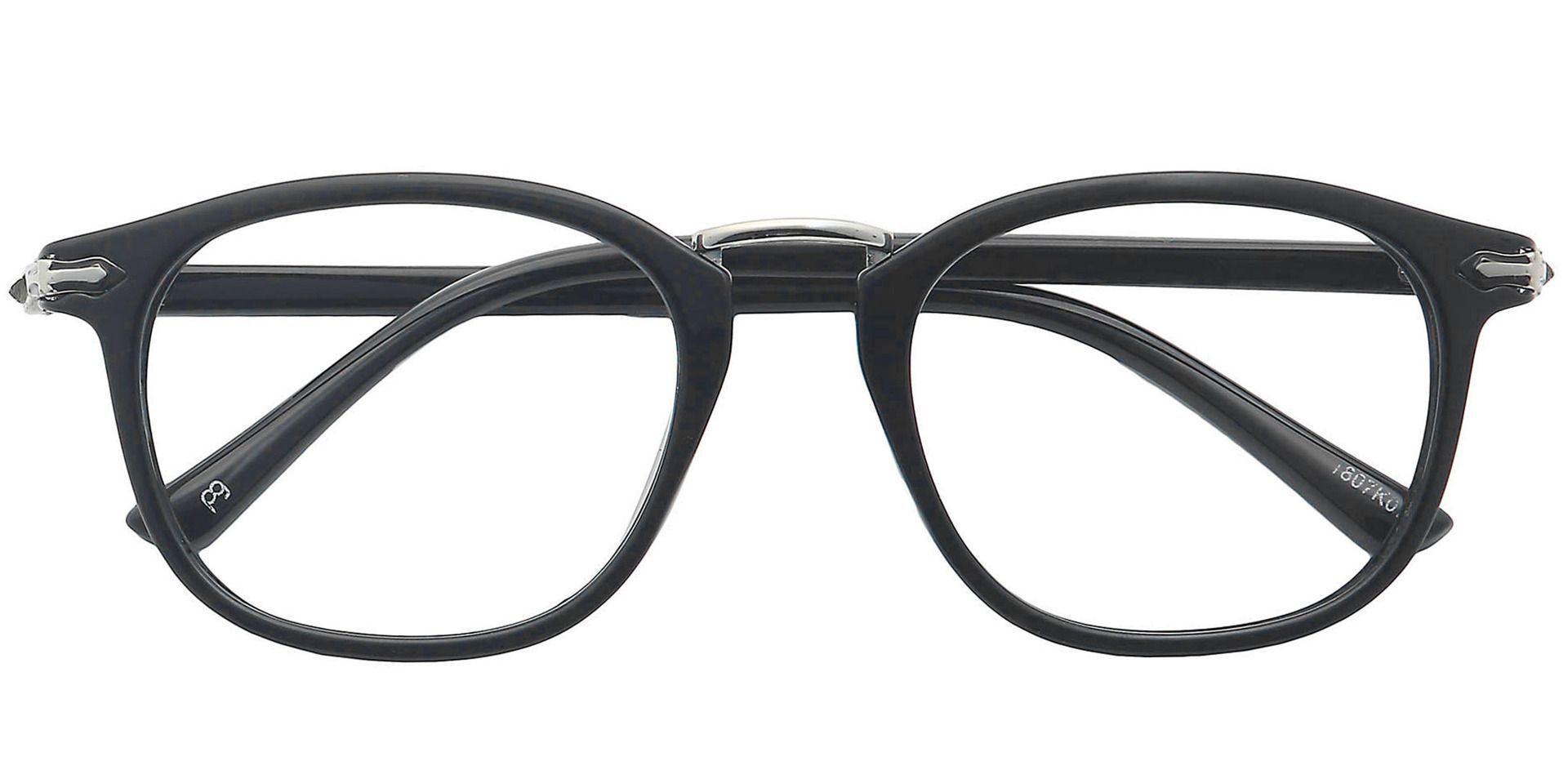 Aurora Square Progressive Glasses - Black