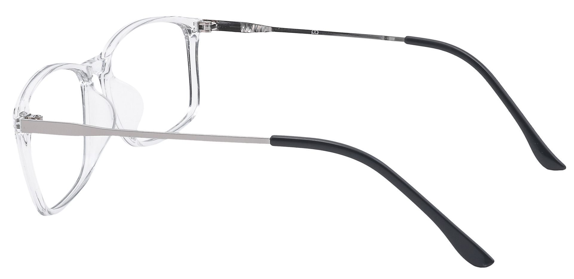 Benson Rectangle Reading Glasses - Clear