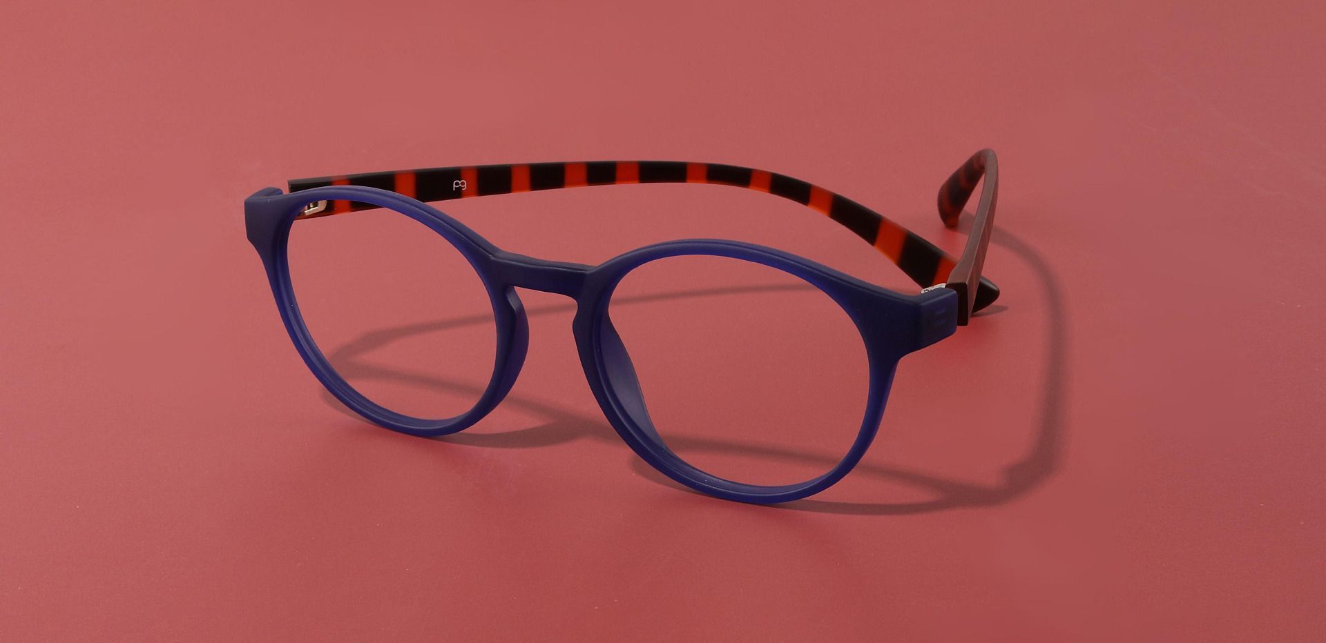 Kalida Oval Prescription Glasses - Blue