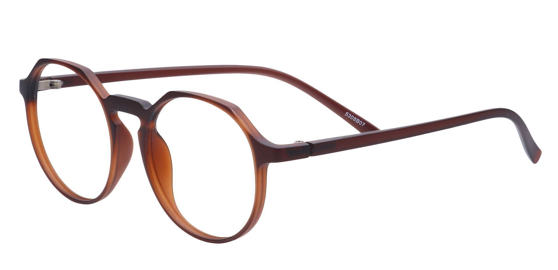 Paragon Oval Reading Glasses - Brown