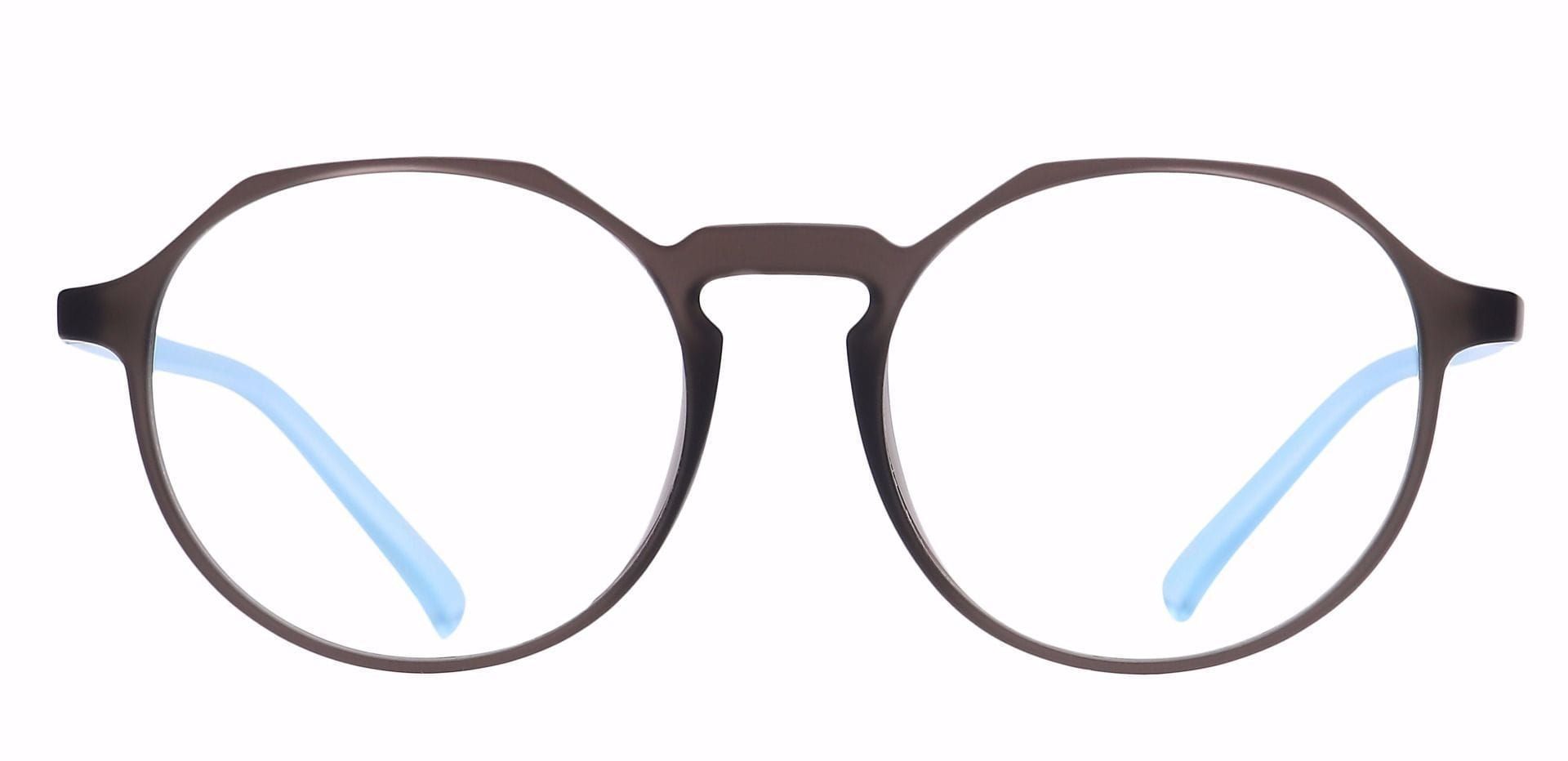 Dash Oval Progressive Glasses - Gray