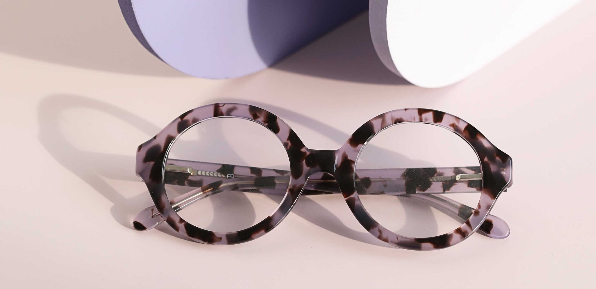 Meghan Round Non-Rx Glasses - Purple