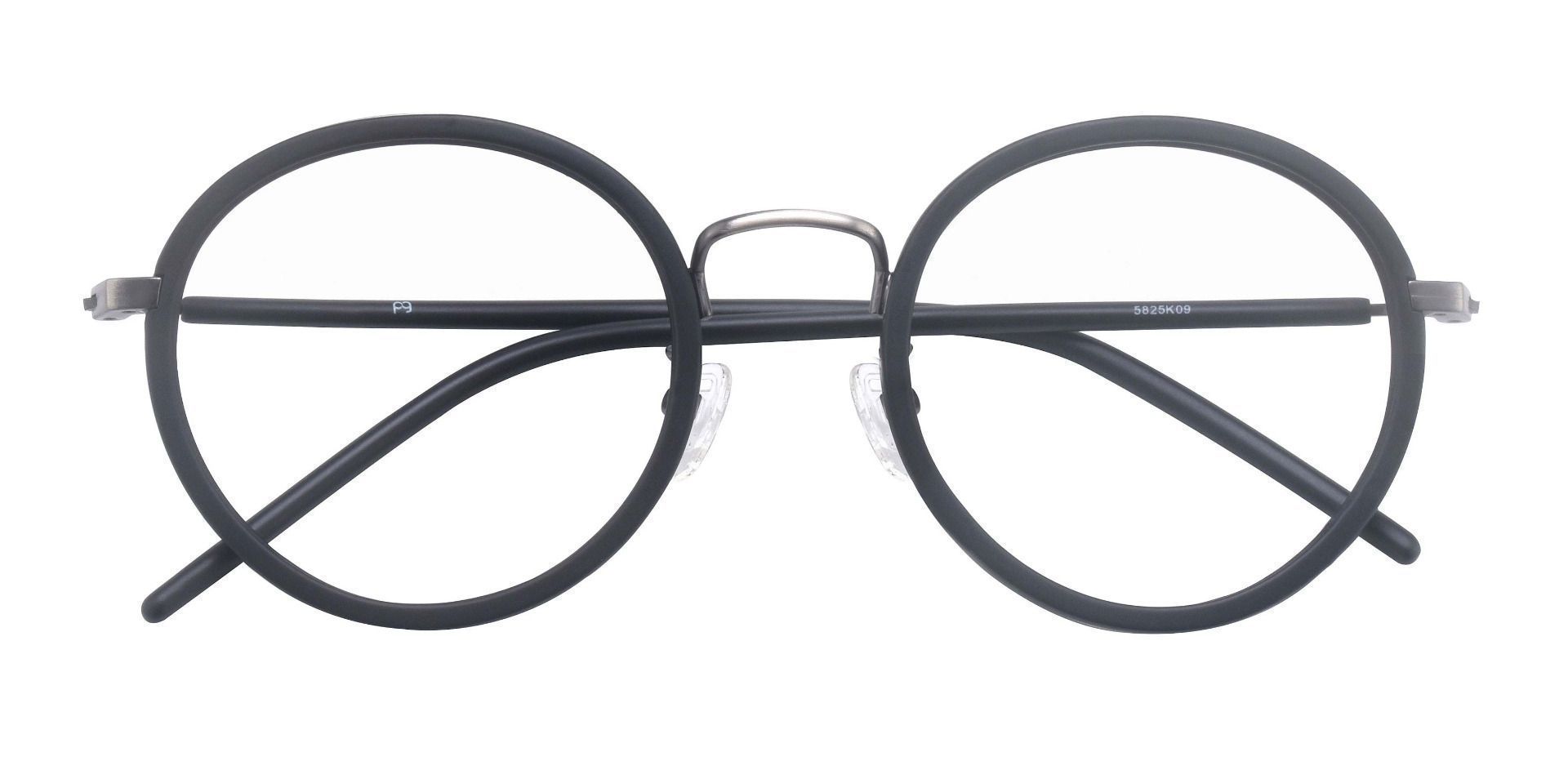 Chapin Round Lined Bifocal Glasses - Black