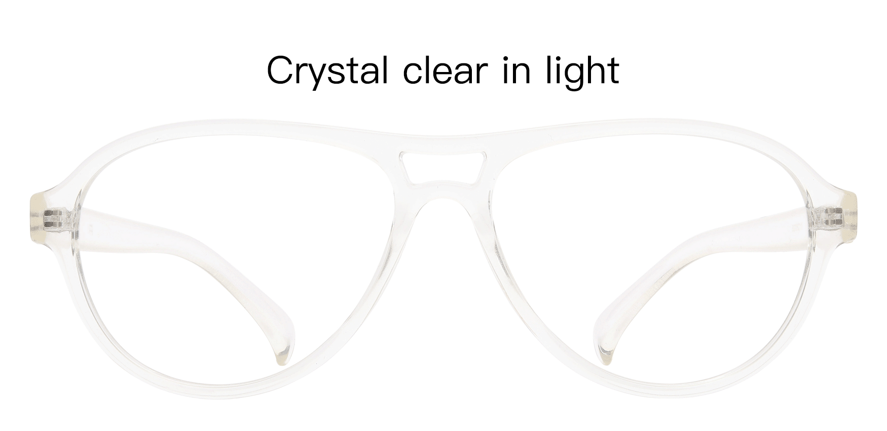 Cinema Aviator Prescription Glasses - Clear