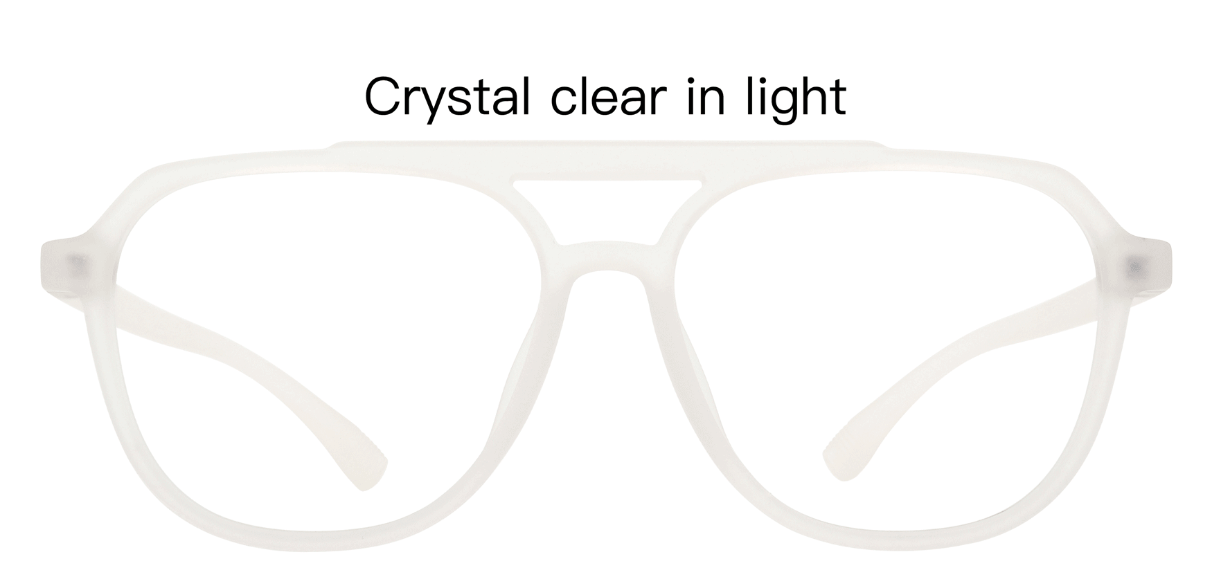 Cavalier Aviator Prescription Glasses - Clear