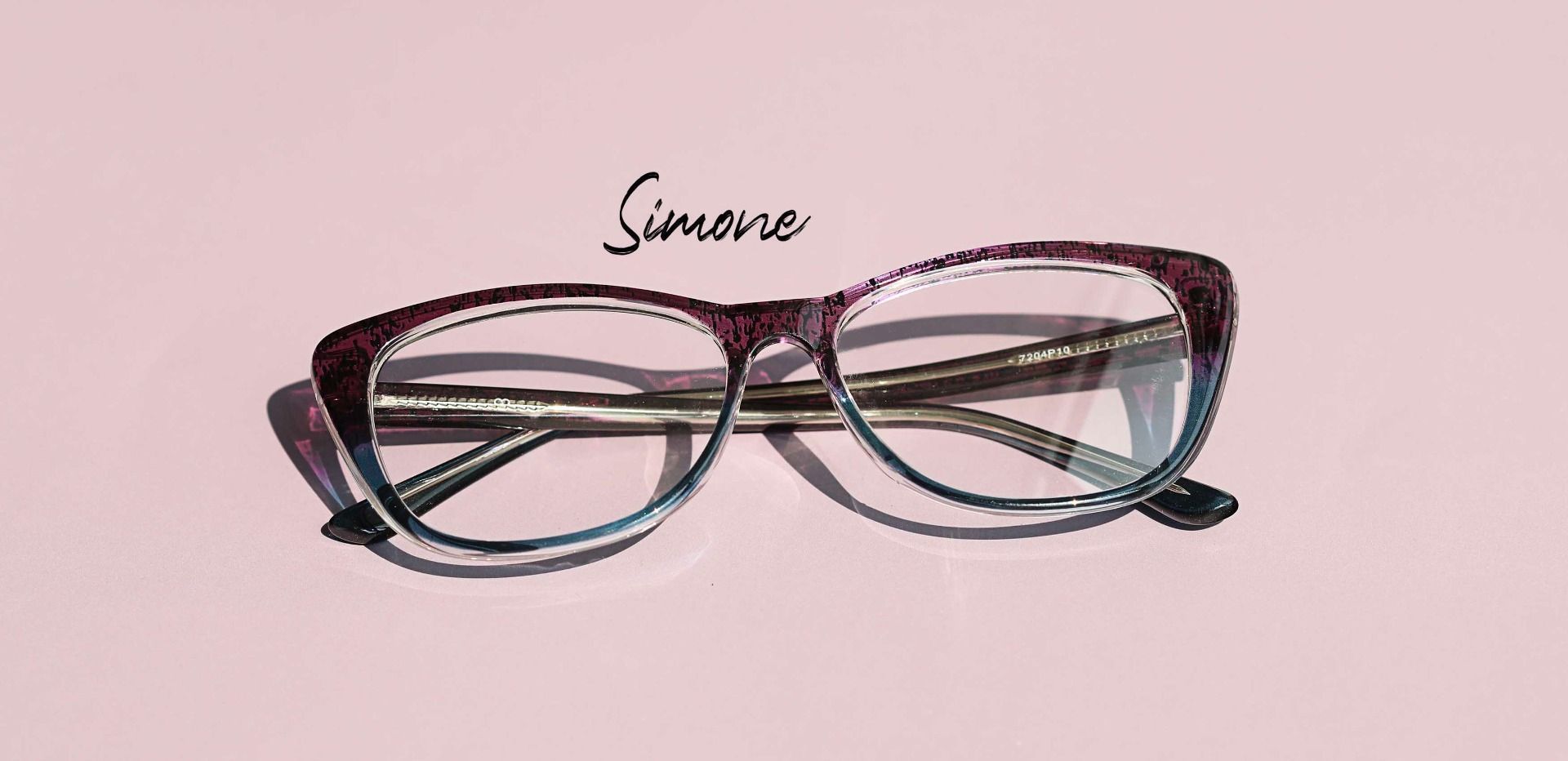 Simone Cat-Eye Prescription Glasses - Purple