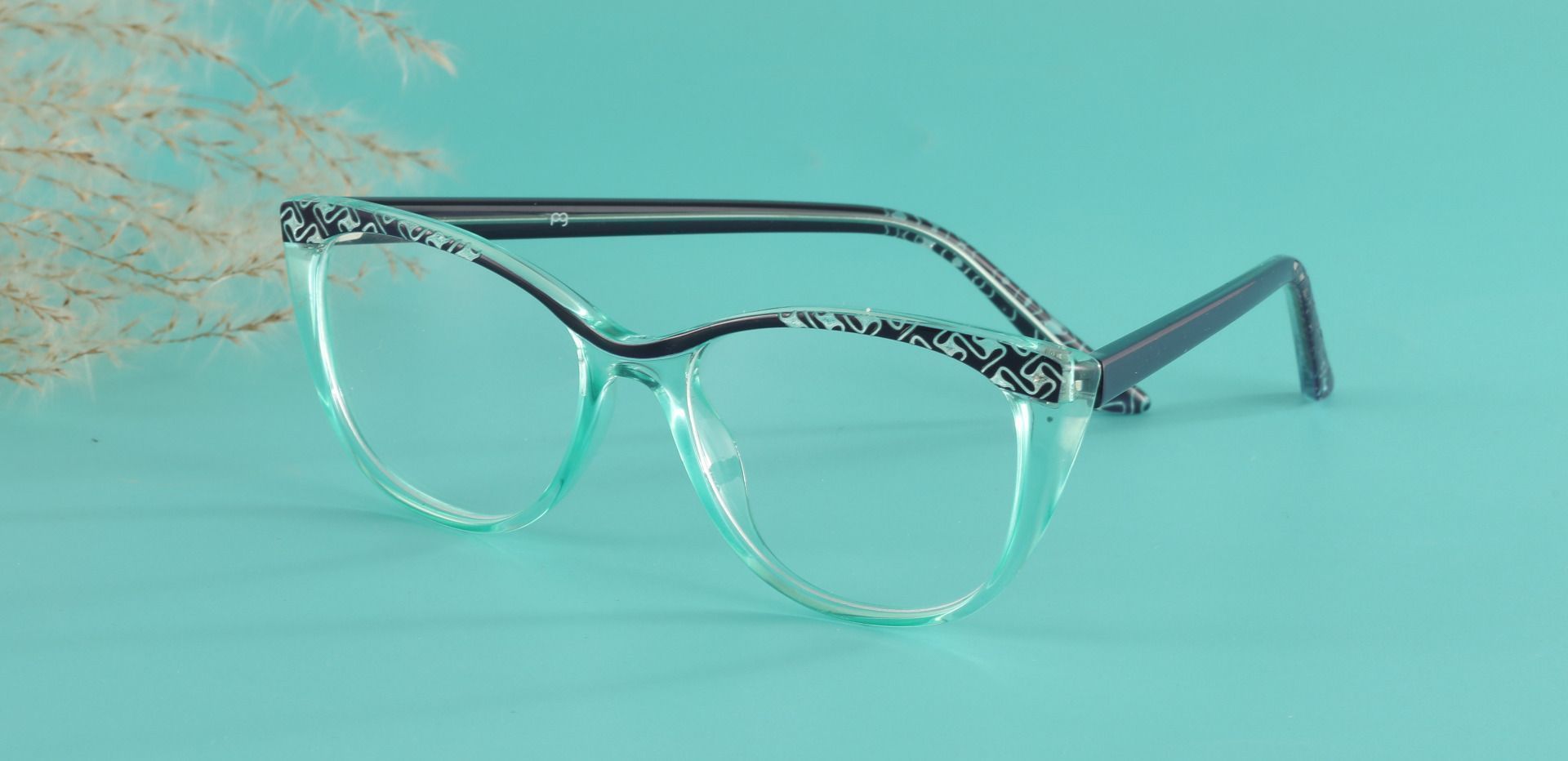 Alberta Cat Eye Prescription Glasses - Blue