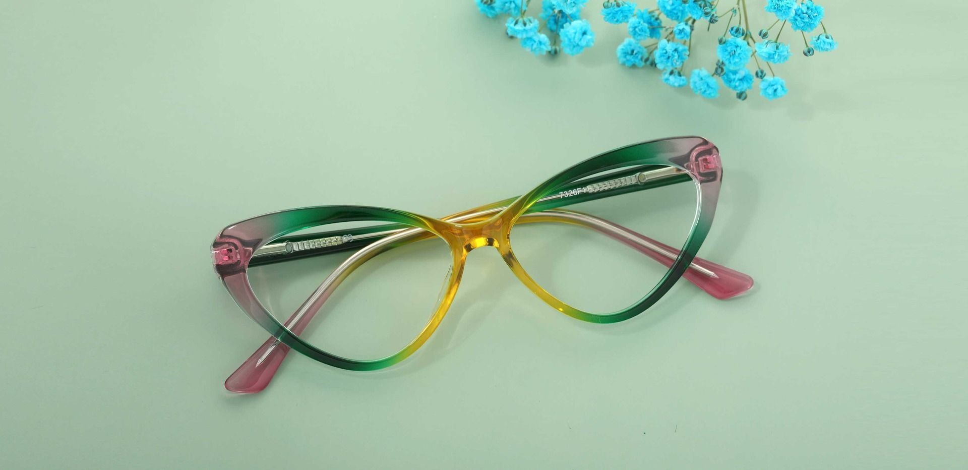 Avonlea Cat Eye Prescription Glasses - Two