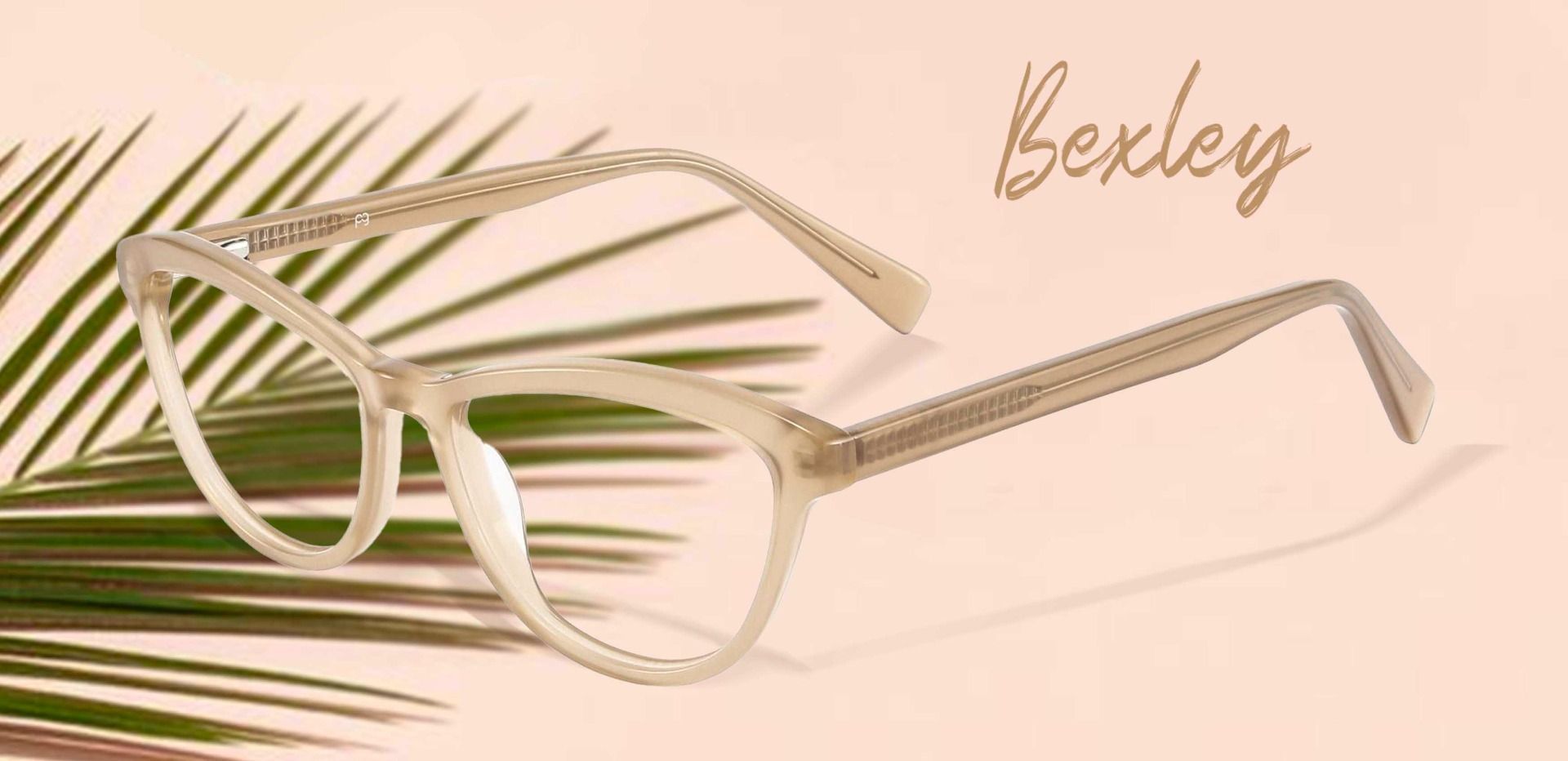 Bexley Cat Eye Lined Bifocal Glasses - Brown