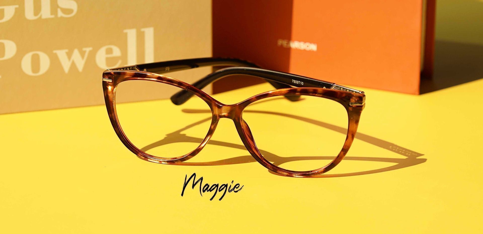 Maggie Cat Eye Prescription Glasses - Tortoise