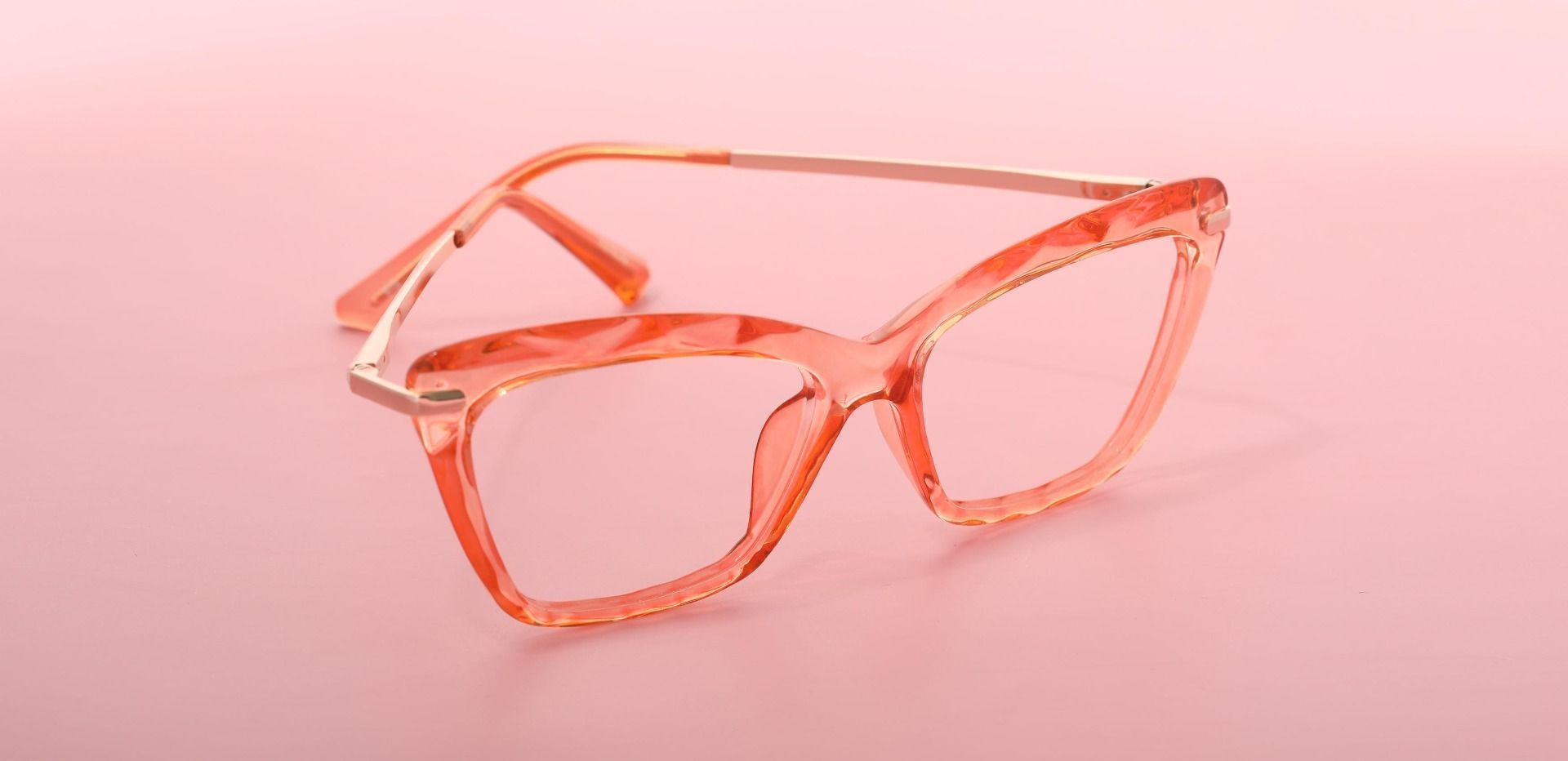 Rochelle Cat Eye Prescription Glasses - Pink