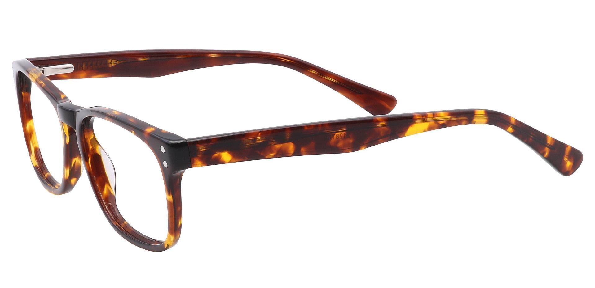 Morris Rectangle Progressive Glasses - Tortoise