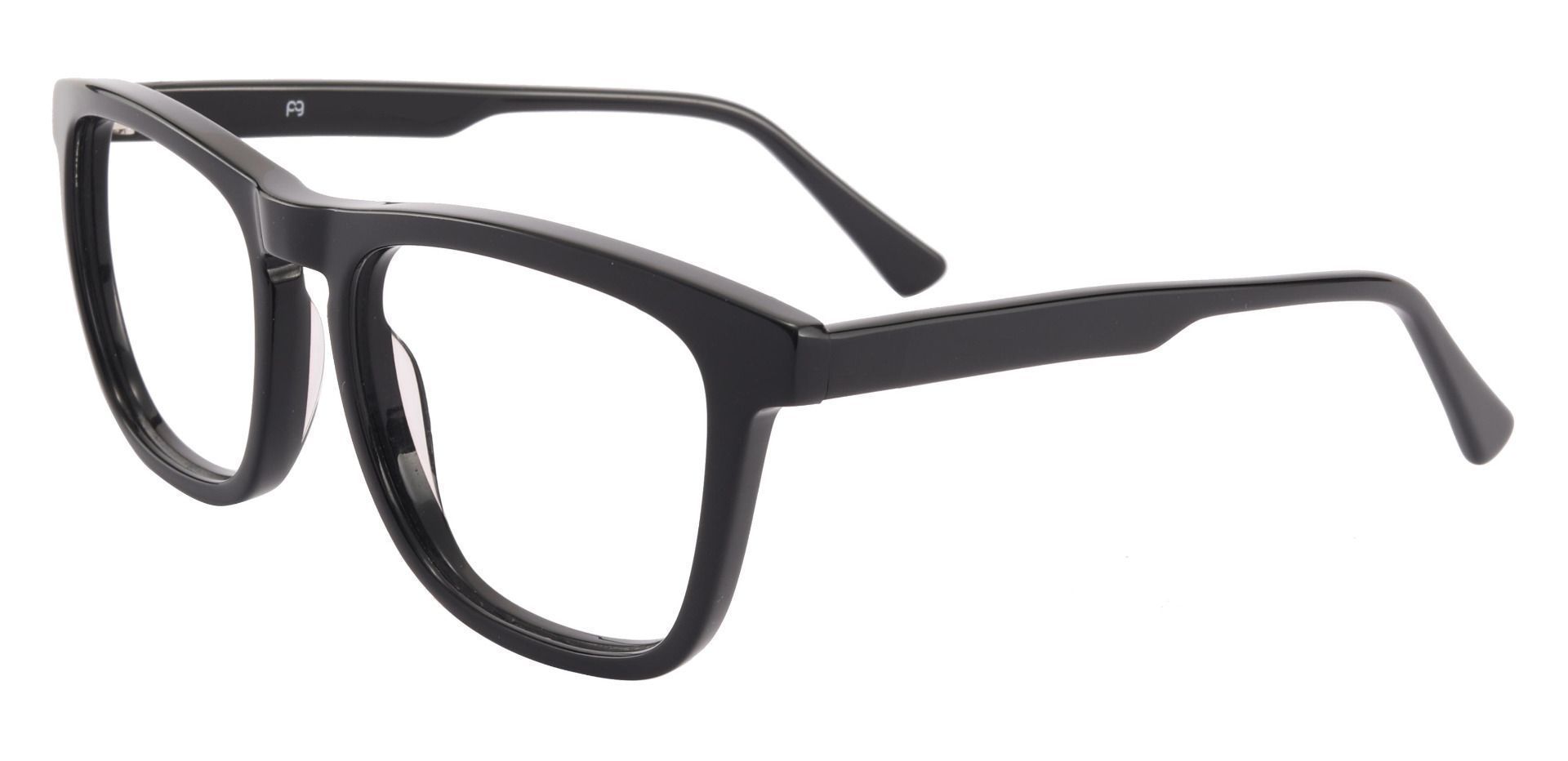 Reno Square Progressive Glasses - Black