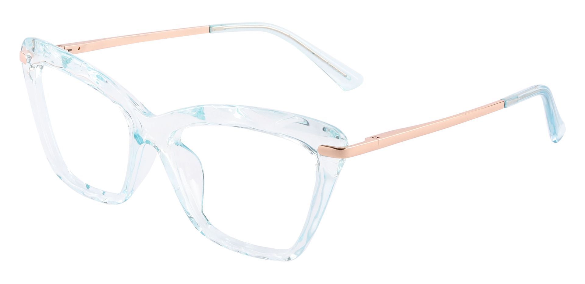 Rochelle Cat Eye Eyeglasses Frame - Blue