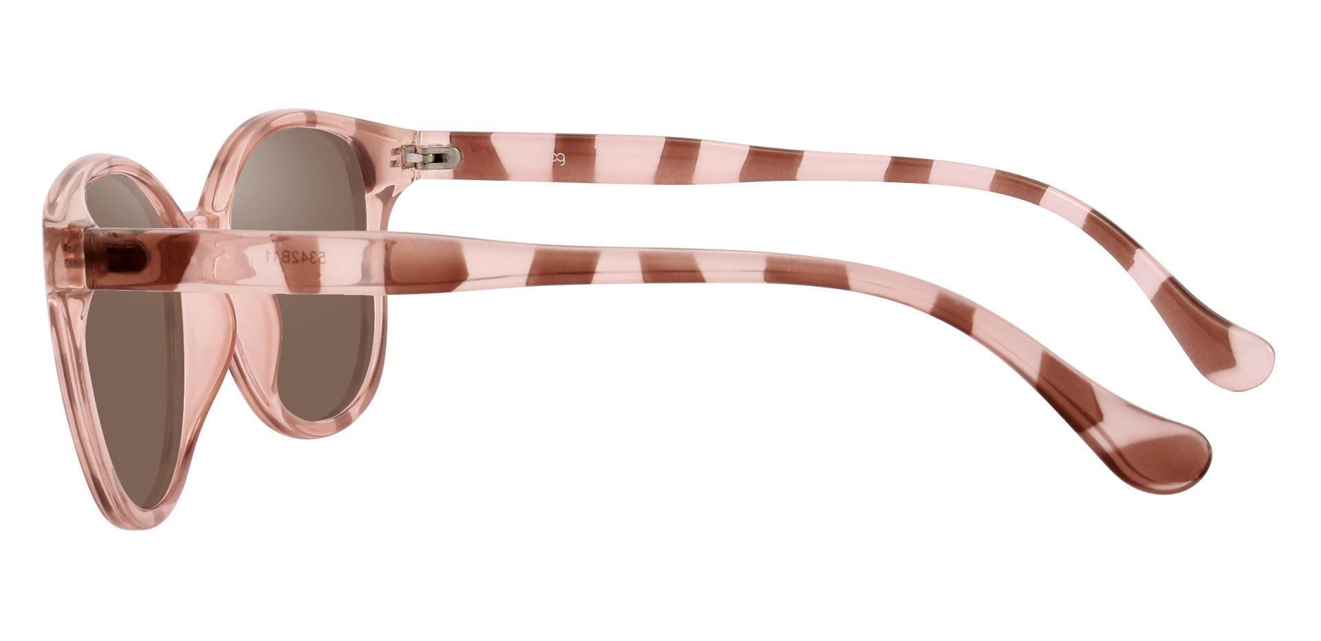 Carrick Square Prescription Sunglasses - Multi Color Frame With Brown Lenses