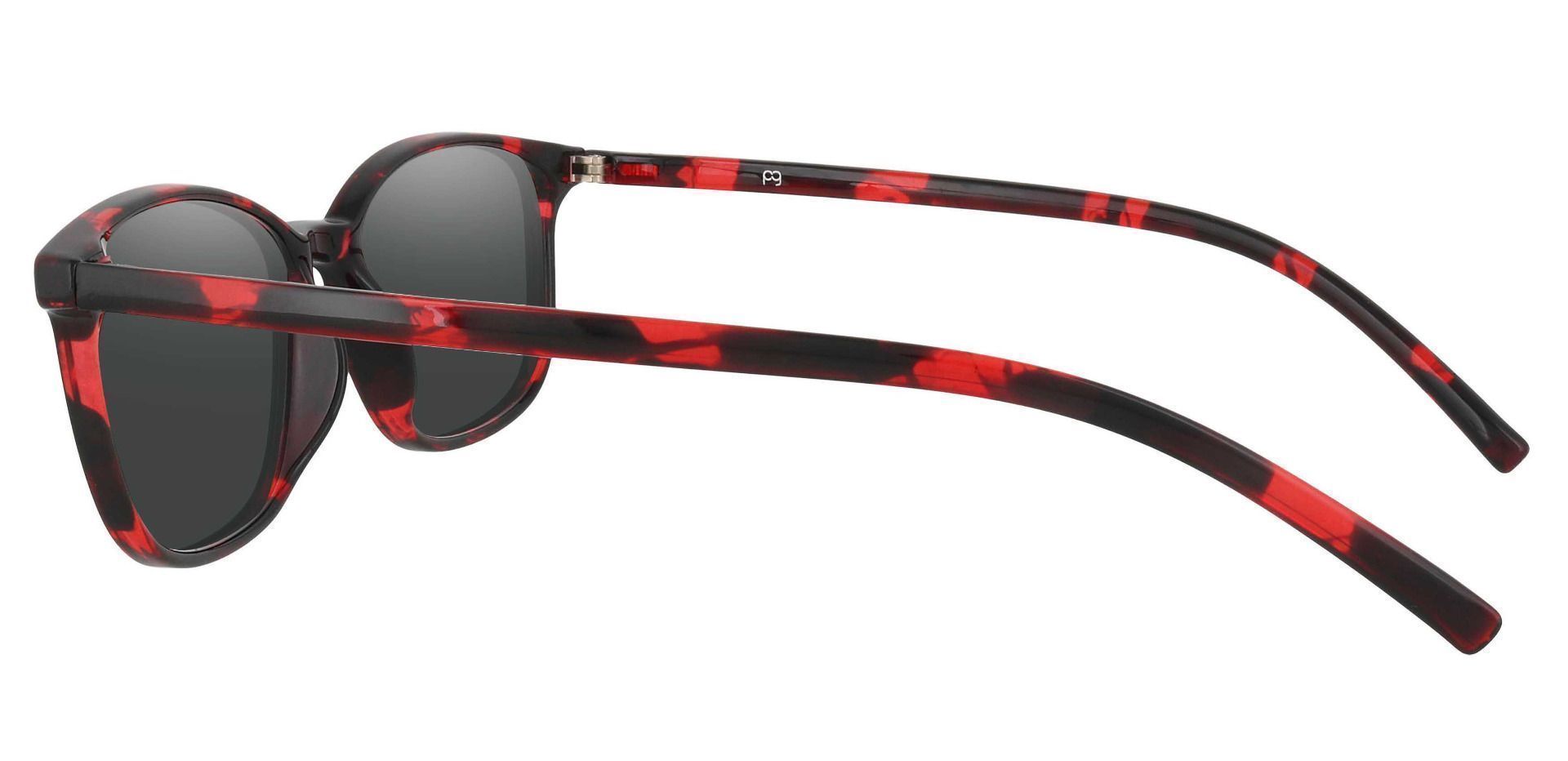 Onyx Square Prescription Sunglasses - Tortoise Frame With Gray Lenses