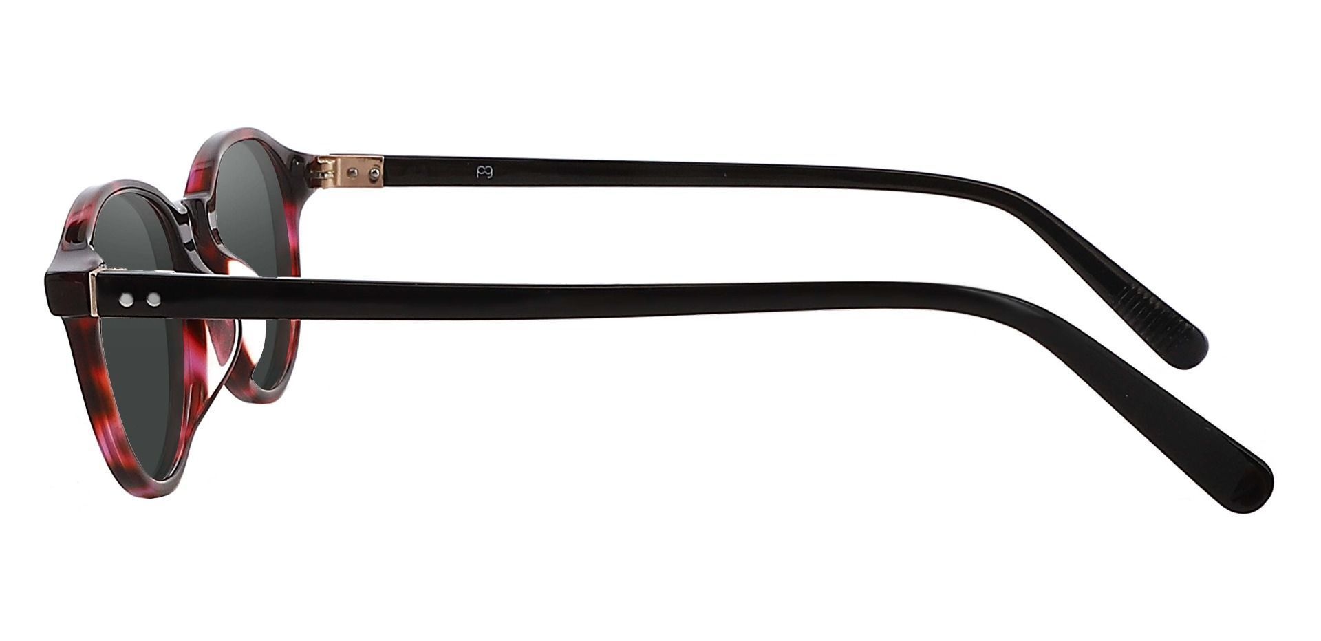 Avon Oval Non-Rx Sunglasses - Tortoise Frame With Gray Lenses