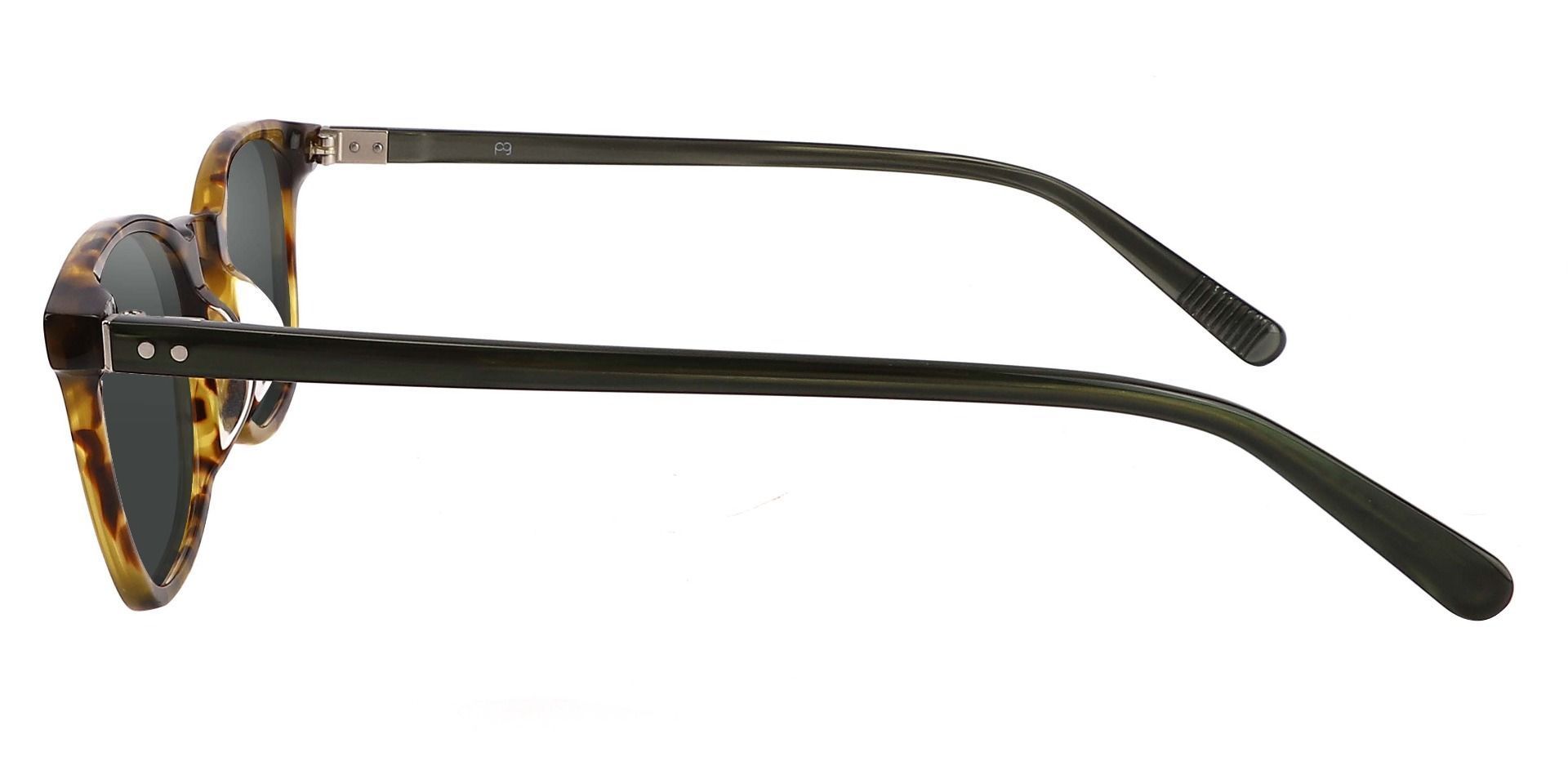 Alonzo Square Progressive Sunglasses - Tortoise Frame With Gray Lenses
