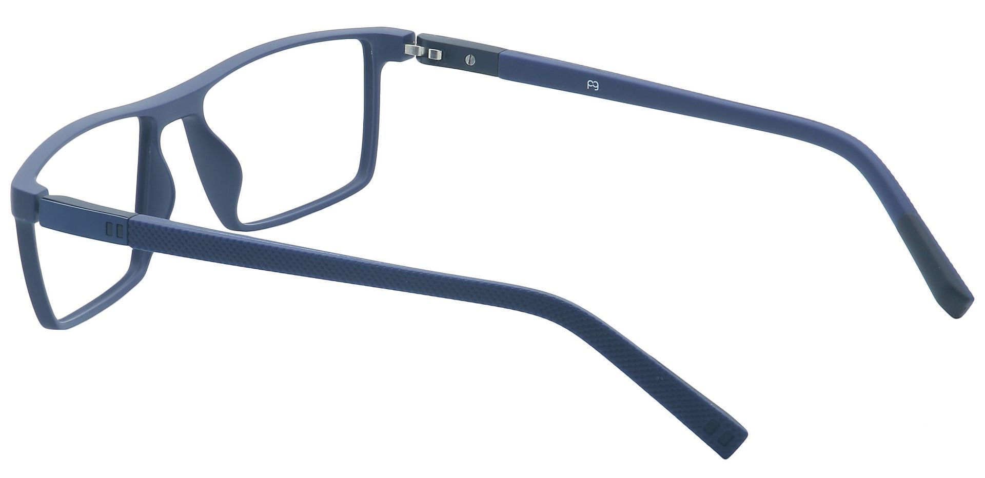 Ibel Rectangle Prescription Glasses - Blue