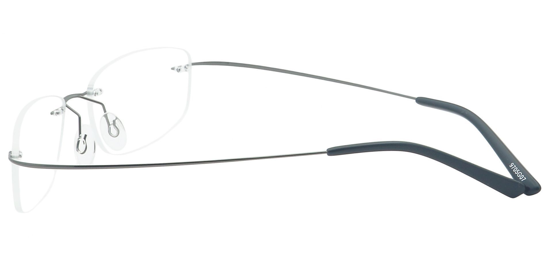 Jennie Rimless Lined Bifocal Glasses - Gray