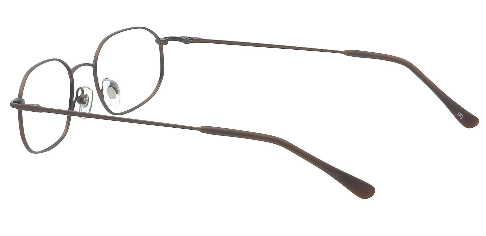 Parker Oval Eyeglasses Frame - Brown