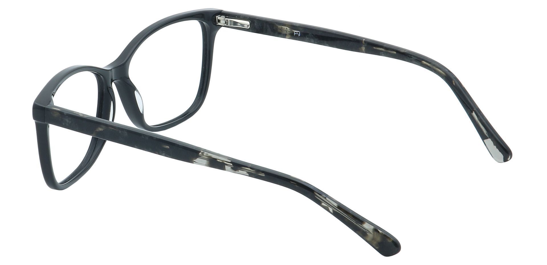 Casper Rectangle Progressive Glasses - Black