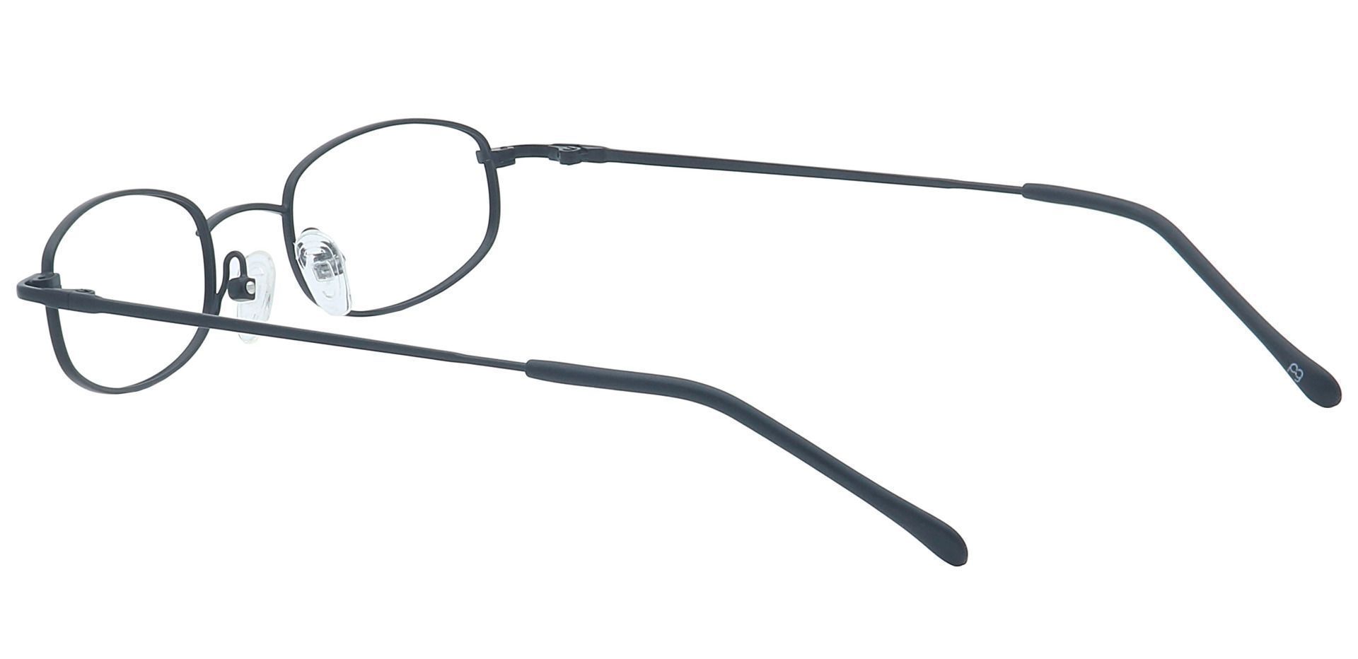 Orton Oval Non-Rx Glasses - Black