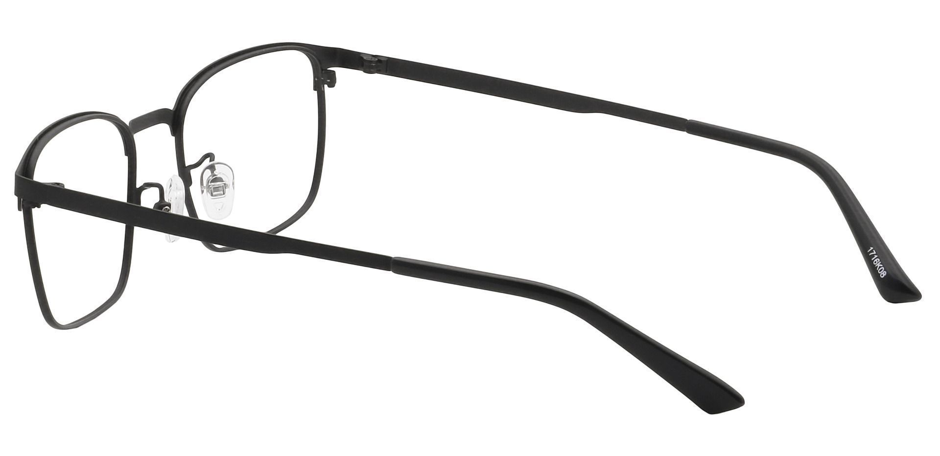 Kingston Square Lined Bifocal Glasses - Black