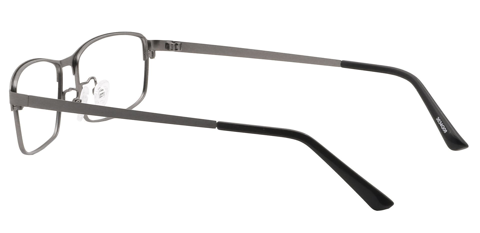 Scout Rectangle Non-Rx Glasses - Gray