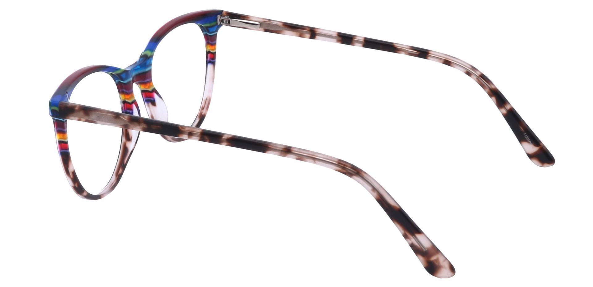 Patagonia Oval Lined Bifocal Glasses - Multi Colored Stripes