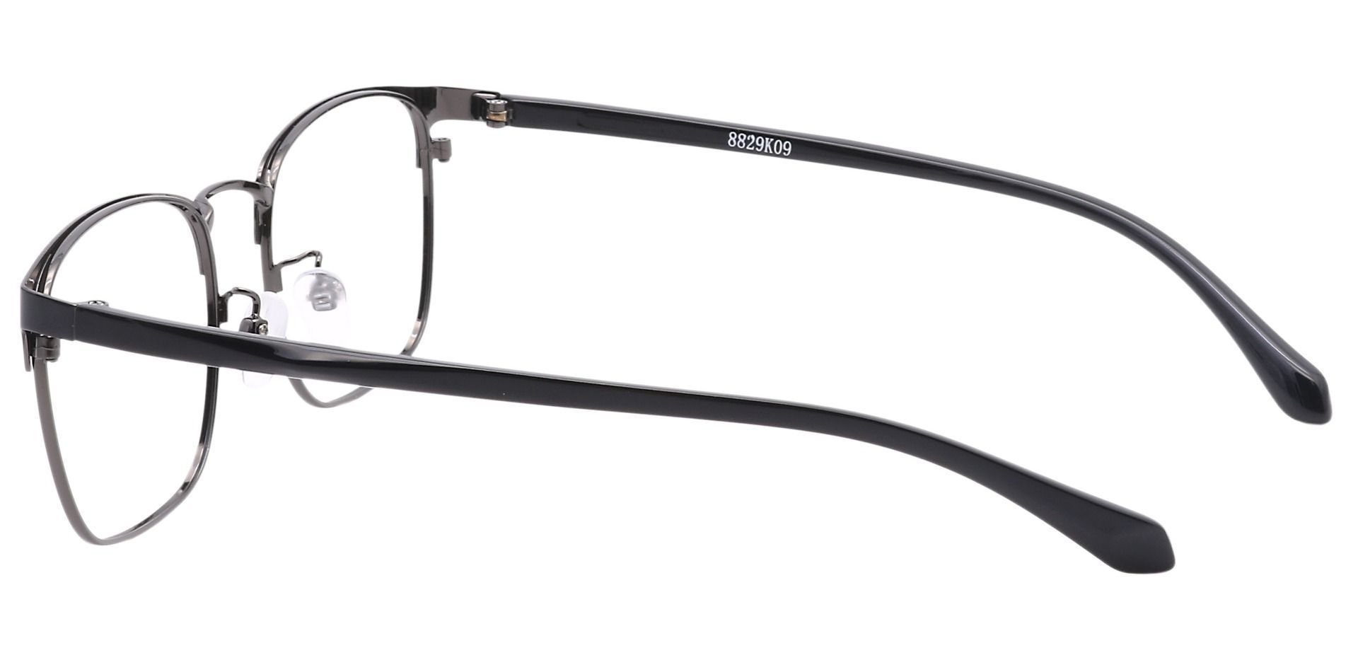 Valdez Browline Lined Bifocal Glasses - Black