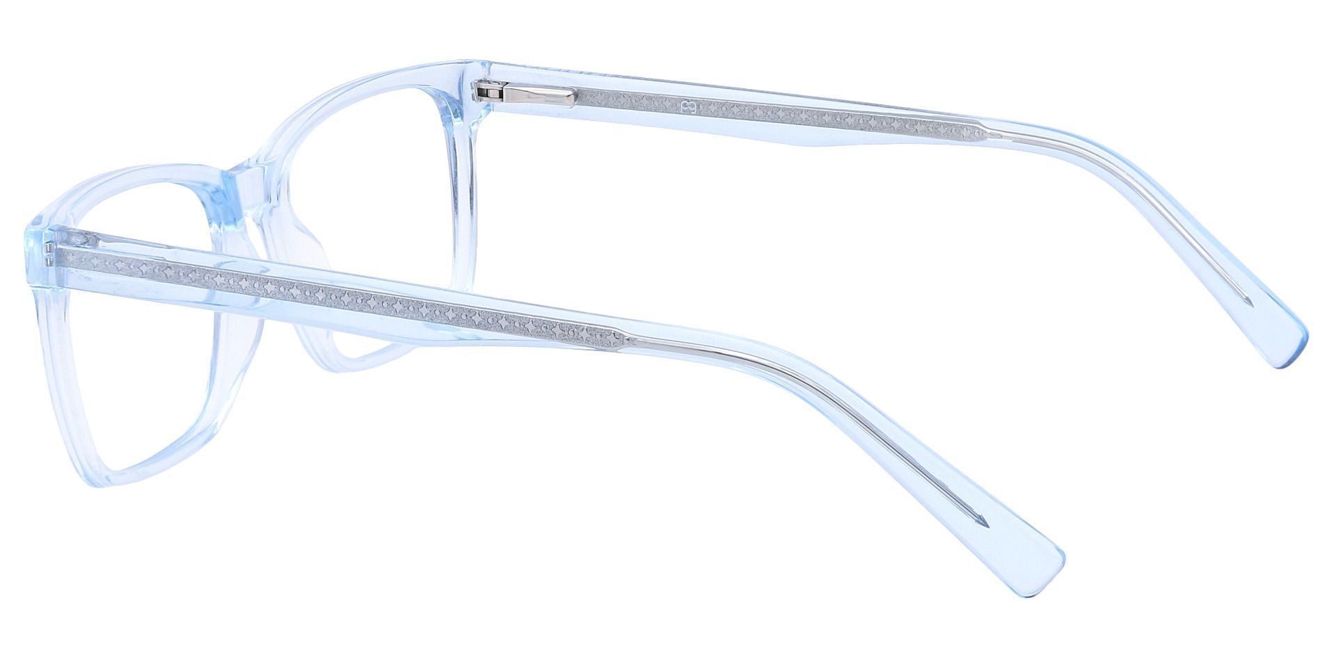Galaxy Rectangle Reading Glasses - Blue