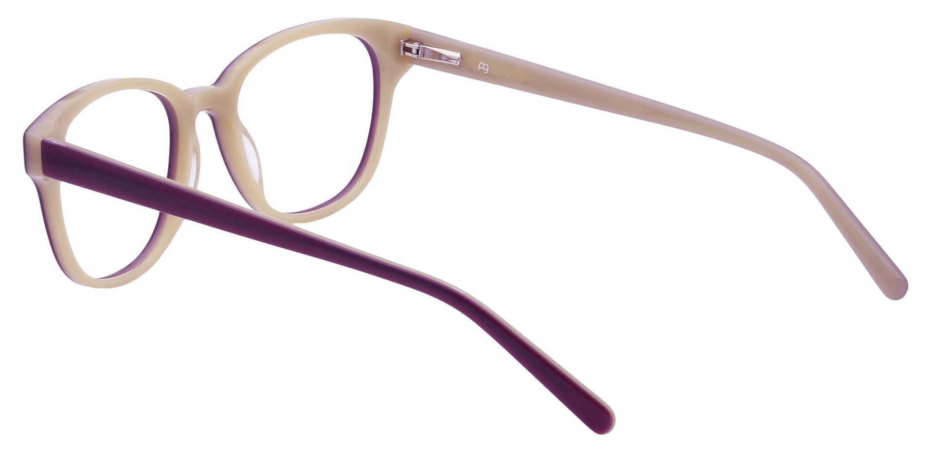 Elan Classic Square Non-Rx Glasses - Purple
