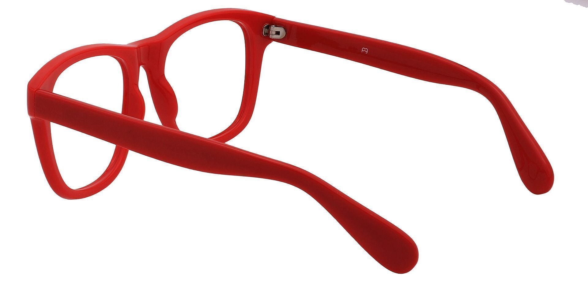 Yolanda Square Prescription Glasses - Red