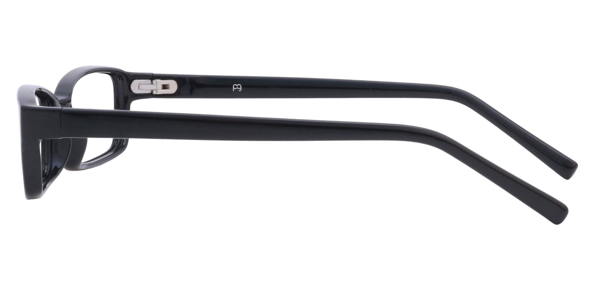 Sanford Rectangle Non-Rx Glasses - Black