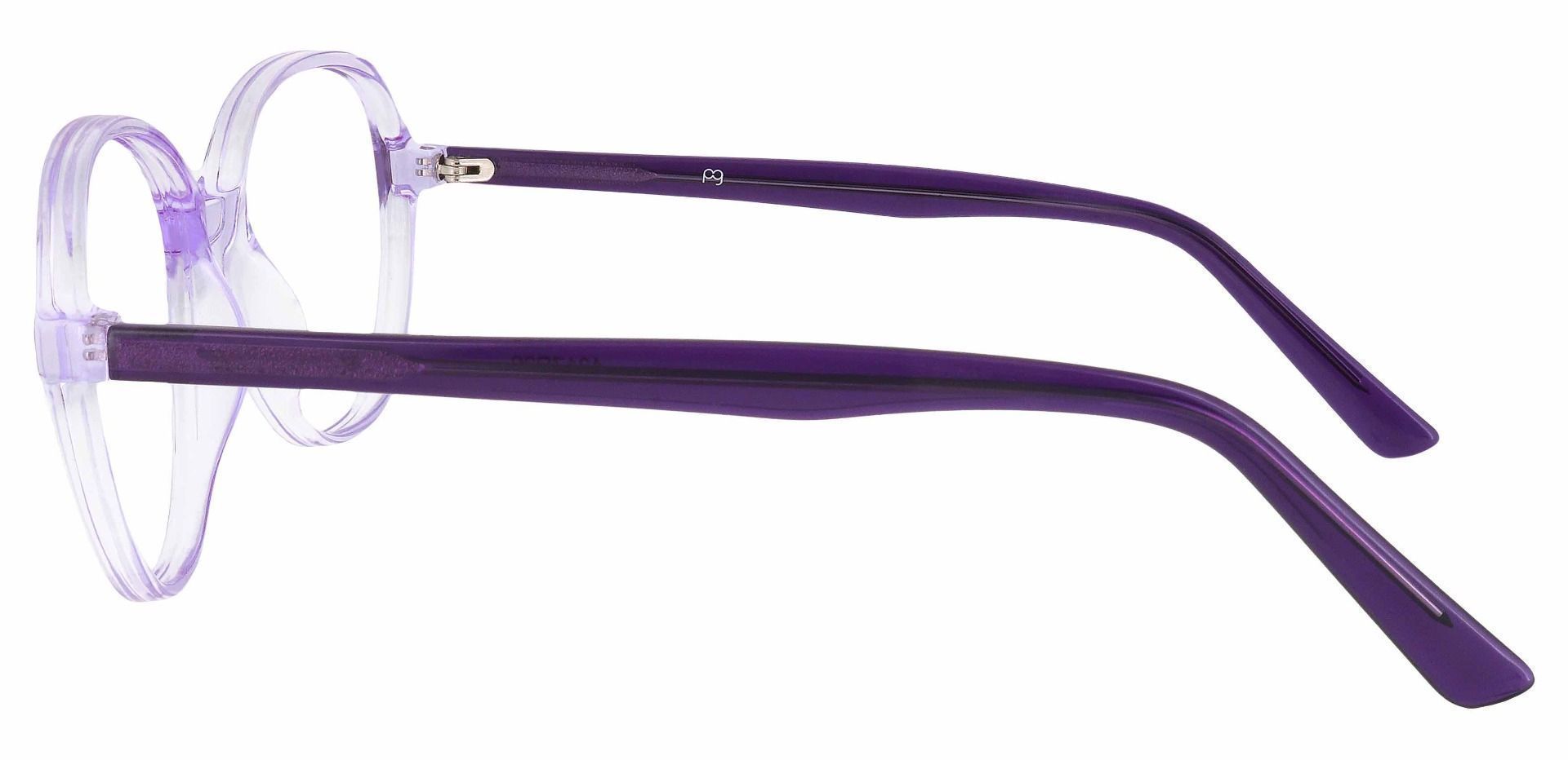 Luella Oval Prescription Glasses - Purple